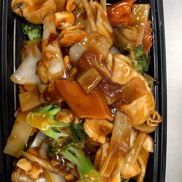 Chicken with Hot Garlic Sauce.