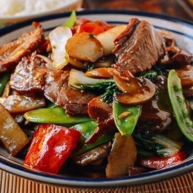 Pork with Mixed Vegetables.