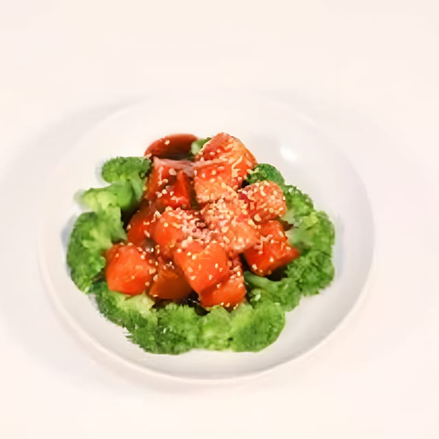 Sesame Tofu.