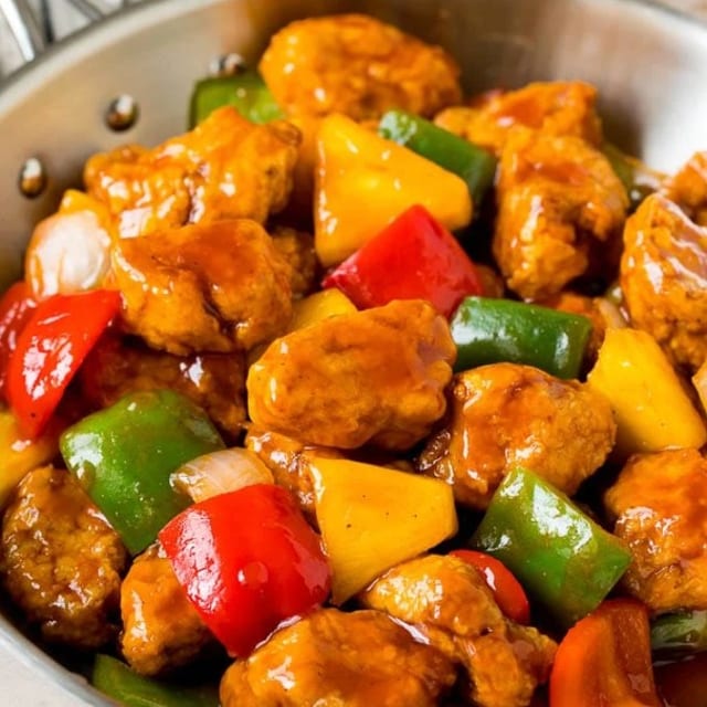 Sweet and Sour Pork.