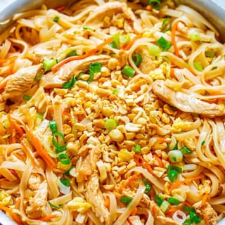 Chicken Pad Thai (No Rice or Egg Roll)