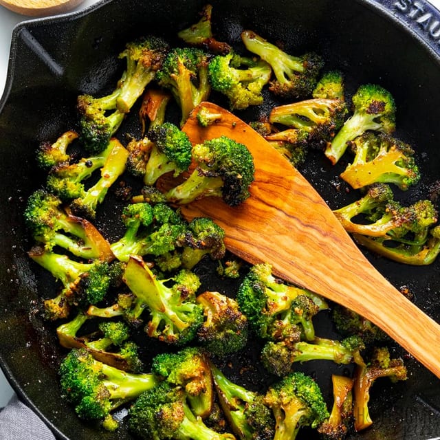 Sauteed Broccoli.
