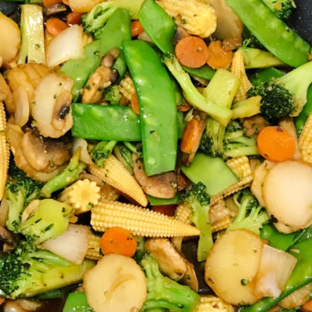 Mixed Chinese Vegetables.
