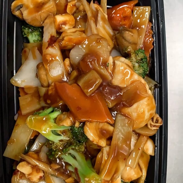 Chicken with Hot Garlic Sauce.