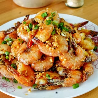 Shrimp with Garlic Sauce