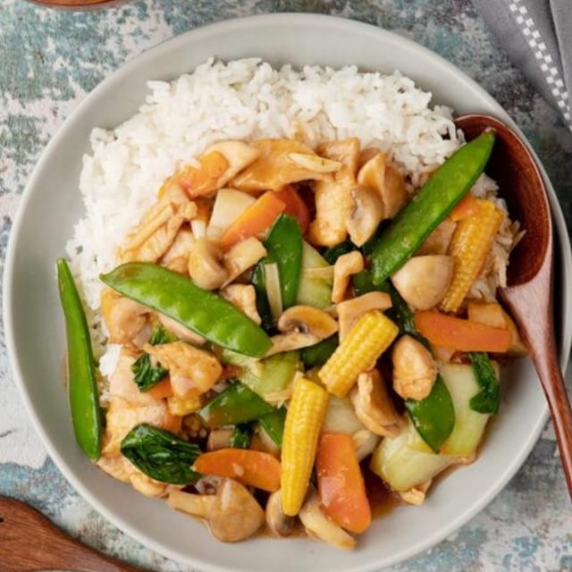 Chicken Chop Suey.