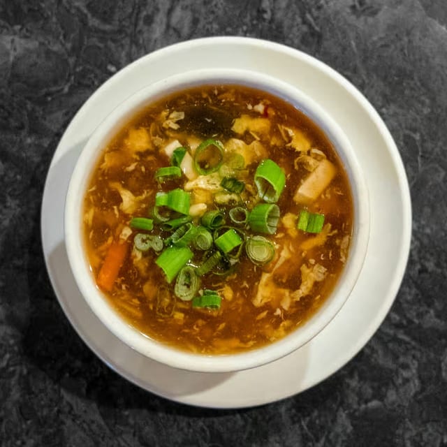 Hot & Sour Soup.