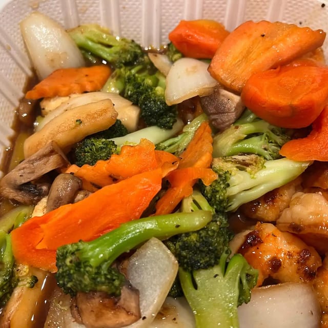 Hibachi Jumbo Shrimp.