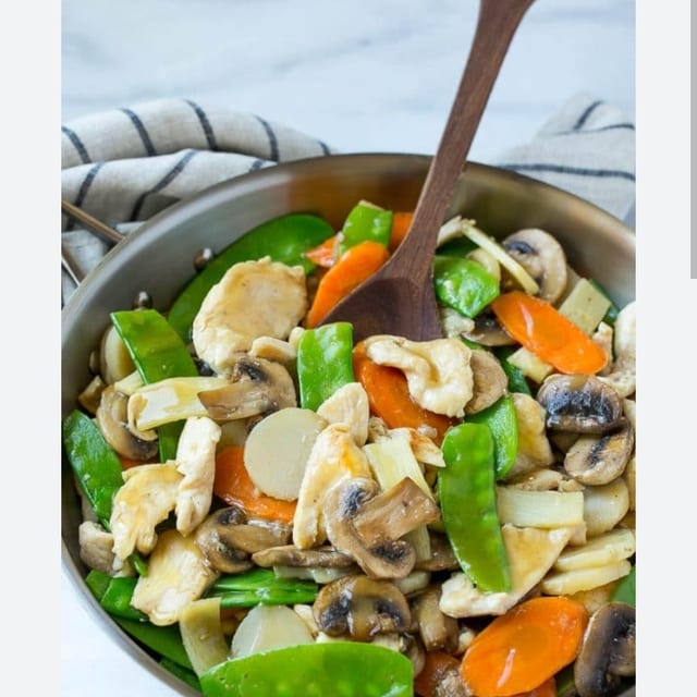 Moo Goo Gai Pan.