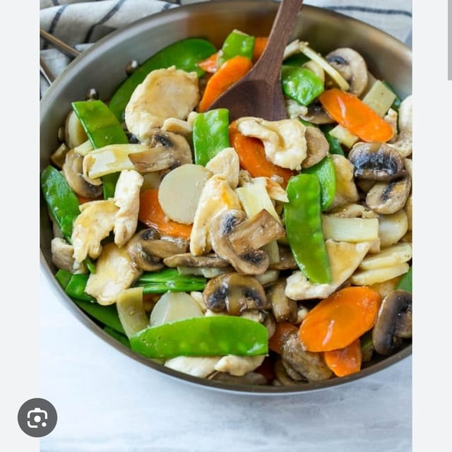 Moo Goo Gai Pan.